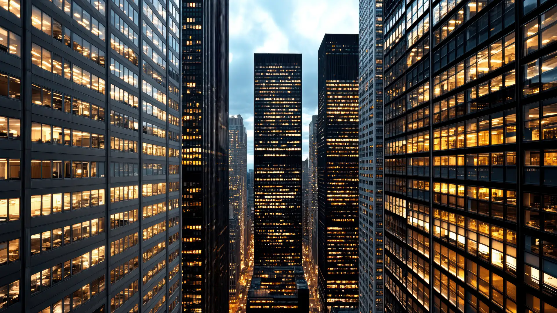 Modern commercial office towers representing commercial and residential leasing services in the Greater Toronto Area