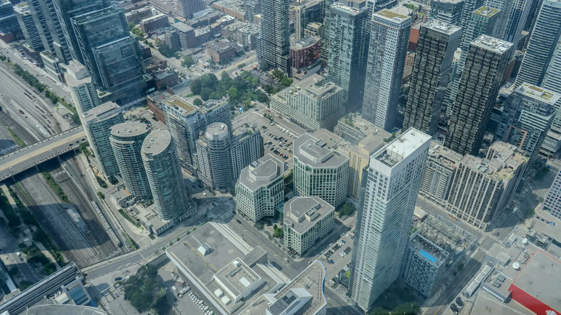 New construction framing representing pre-construction investment opportunities in the GTA